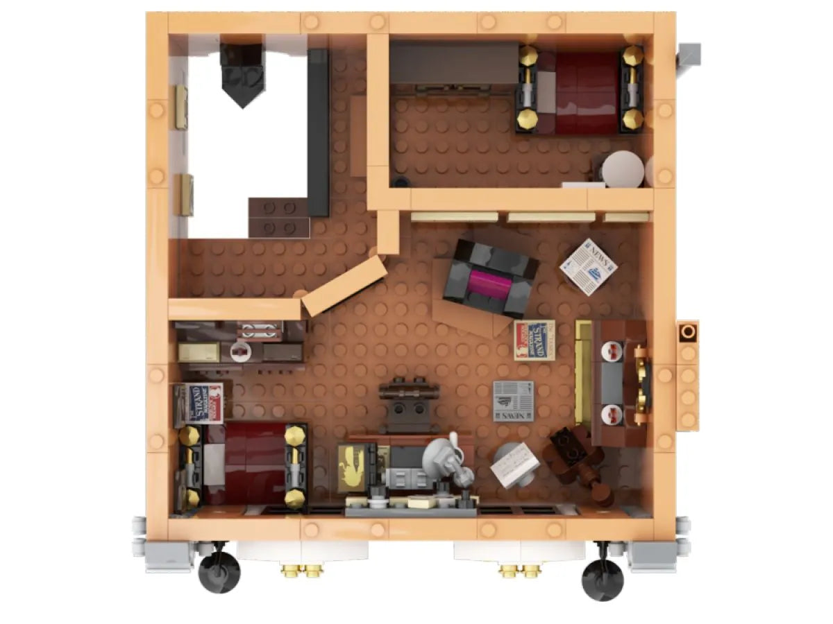 PSY85014 Sherlock Holmes - 221B Baker Street Apartment (3087 pc) - Pantasy - Titan Pop Culture