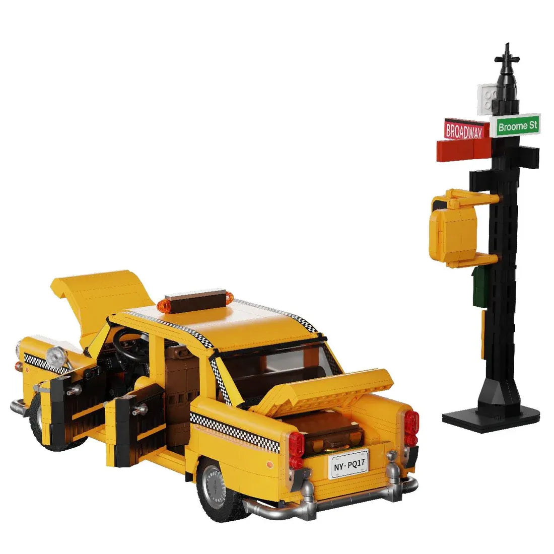 Joyride Series - New York Yellow Cab Construction Set (1601pc)