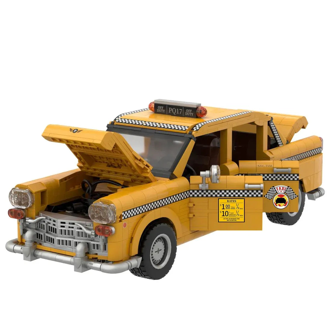 Joyride Series - New York Yellow Cab Construction Set (1601pc)