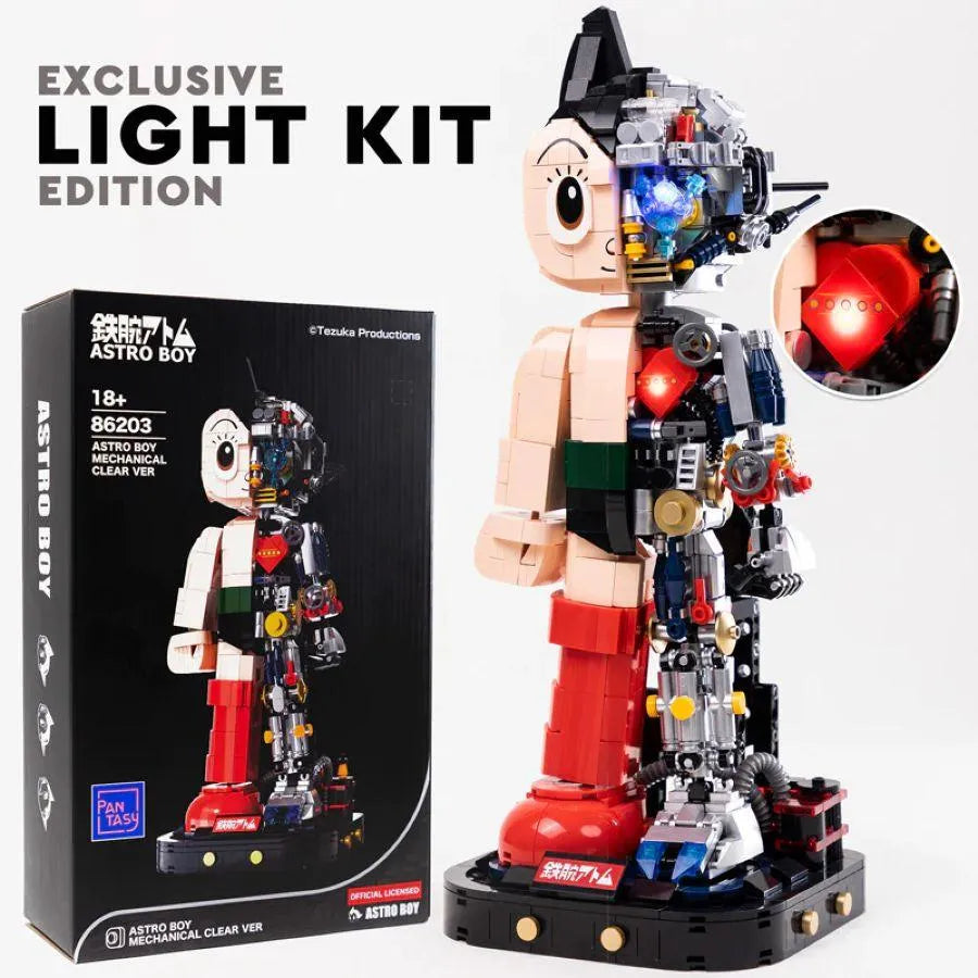 PSY86203HY Astro Boy - Astro Boy Mechanical Version Buildable Figure (1250pcs) - Pantasy - Titan Pop Culture