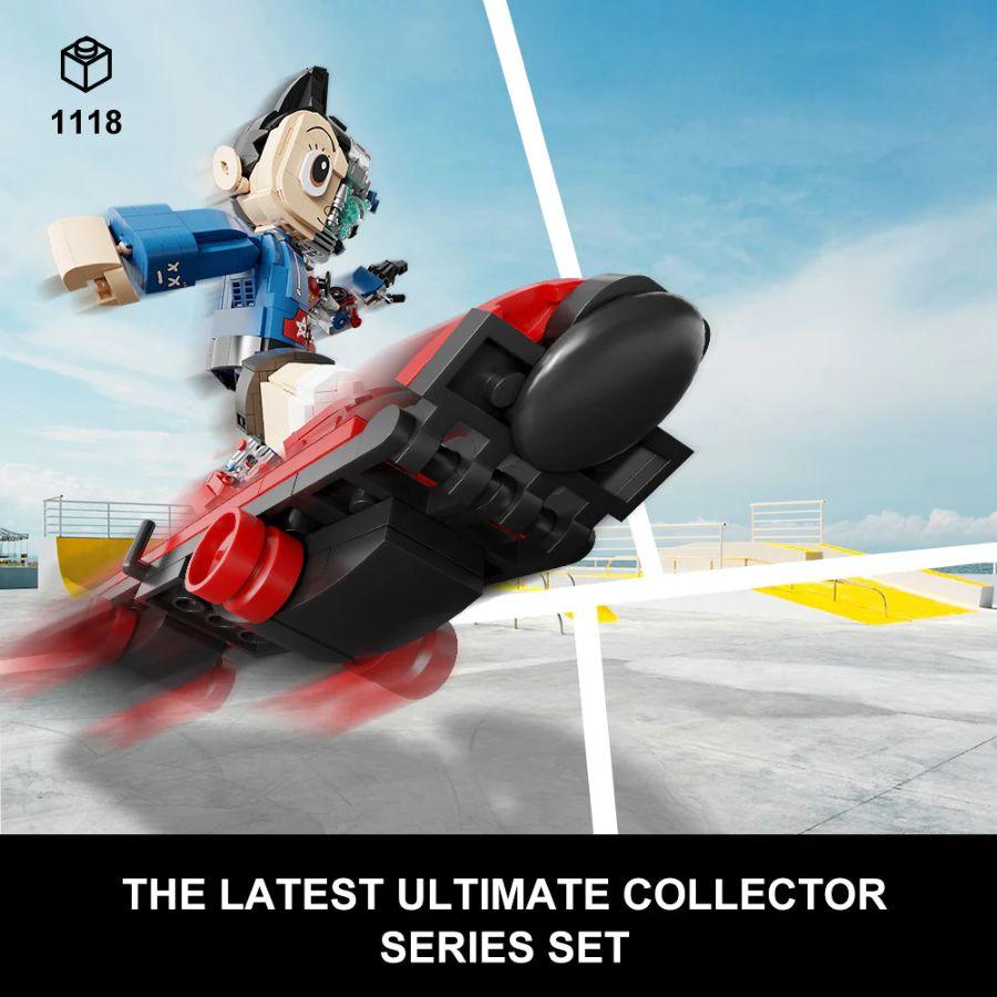 PSY86207 Astro Boy - Astro Boy The Skateboard Boy Buildable Figure (1117pcs) - Pantasy - Titan Pop Culture