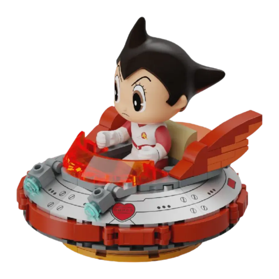 PSY86208 Astro Boy - Astro Boy in UFO Construction Set (125pcs) - Pantasy - Titan Pop Culture