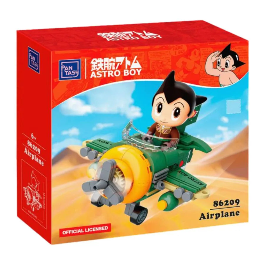 PSY86209 Astro Boy - Astro Boy in Airplane Construction Set (161pcs) - Pantasy - Titan Pop Culture