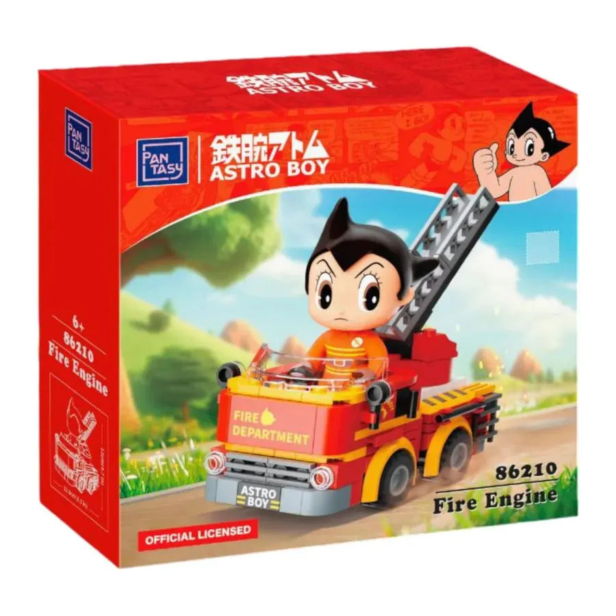 PSY86210 Astro Boy - Astro Boy in Fire Engine Construction Set (184pcs) - Pantasy - Titan Pop Culture