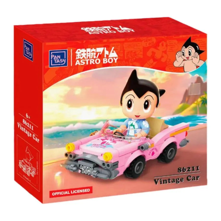 PSY86211 Astro Boy - Astro Boy in Vintage Car Construction Set (130pcs) - Pantasy - Titan Pop Culture