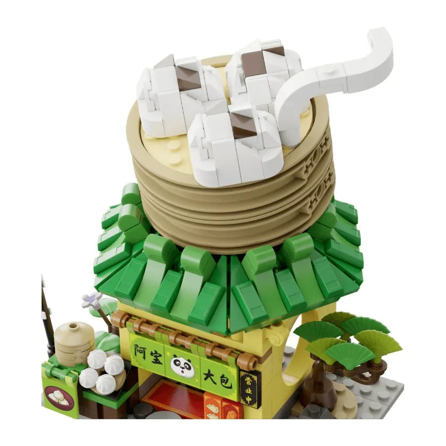 PSY86505 Kung Fu Panda - Po's Bakery Buildable Set (316pcs) - Pantasy - Titan Pop Culture