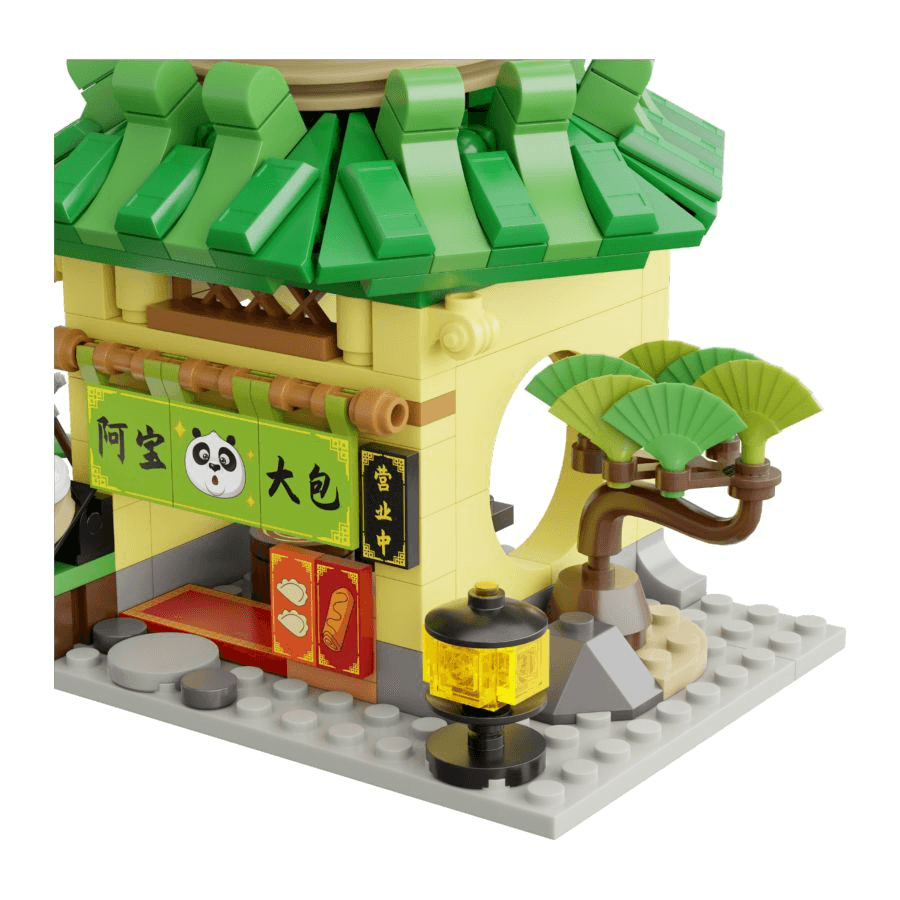 PSY86505 Kung Fu Panda - Po's Bakery Buildable Set (316pcs) - Pantasy - Titan Pop Culture