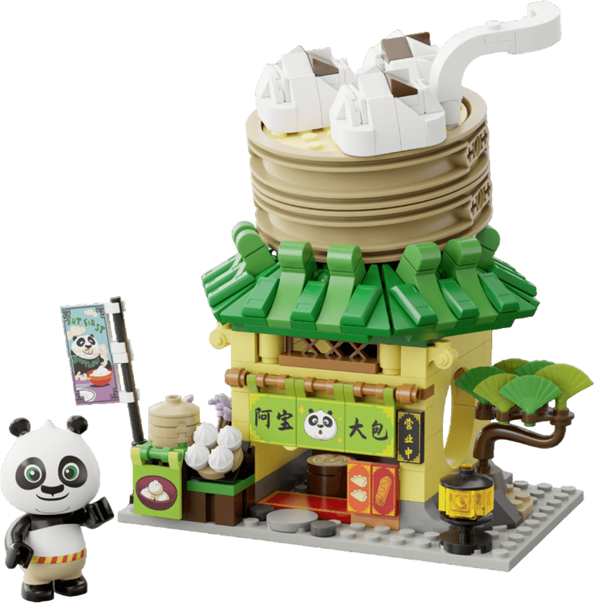 PSY86505 Kung Fu Panda - Po's Bakery Buildable Set (316pcs) - Pantasy - Titan Pop Culture