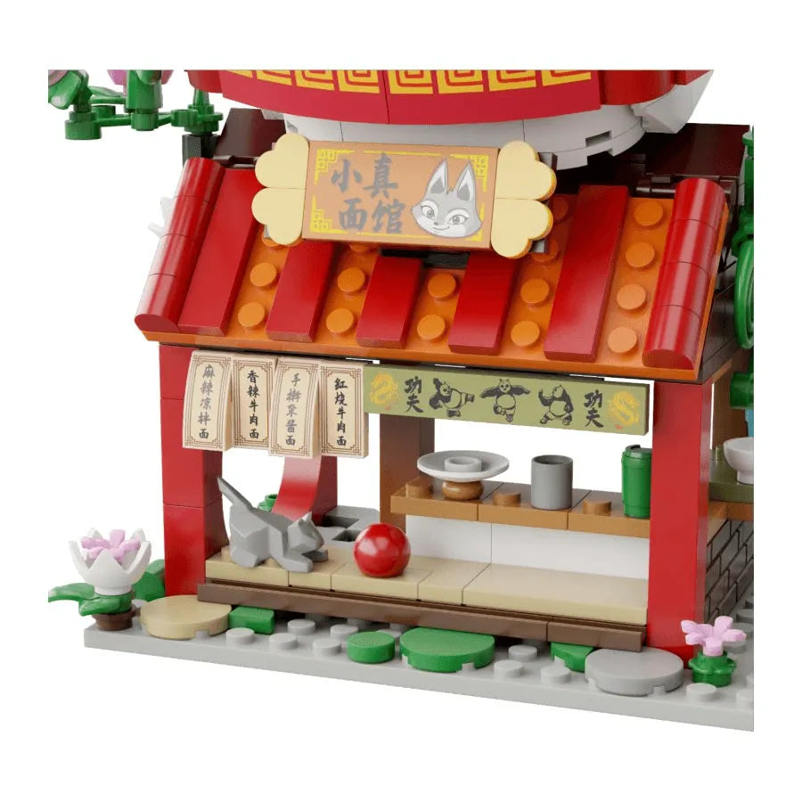 PSY86506 Kung Fu Panda - Zhen’s Noodle Restraurant Buildable Set (359pcs) - Pantasy - Titan Pop Culture