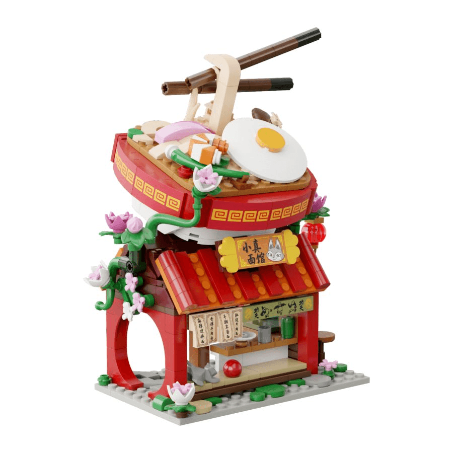 PSY86506 Kung Fu Panda - Zhen’s Noodle Restraurant Buildable Set (359pcs) - Pantasy - Titan Pop Culture