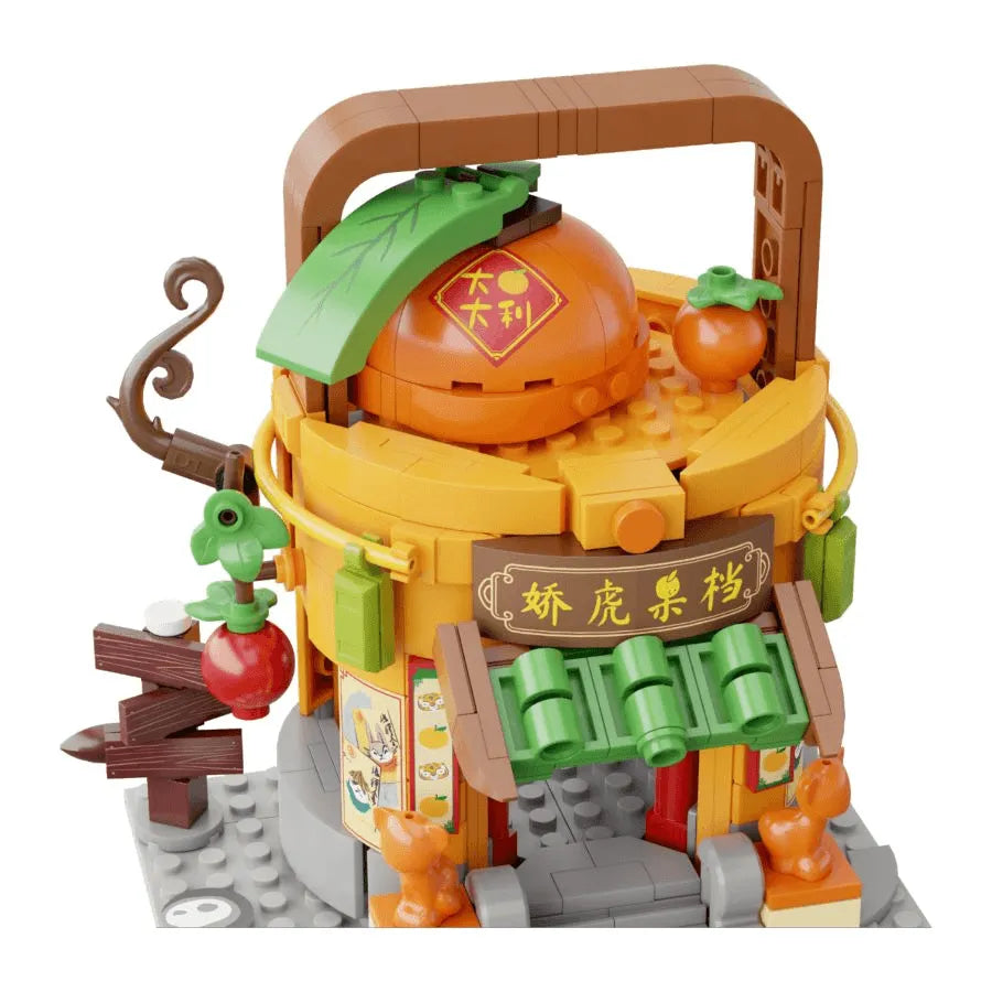 PSY86508 Kung Fu Panda - Tigress’ Fruit Shop Buildable Set (293pcs) - Pantasy - Titan Pop Culture