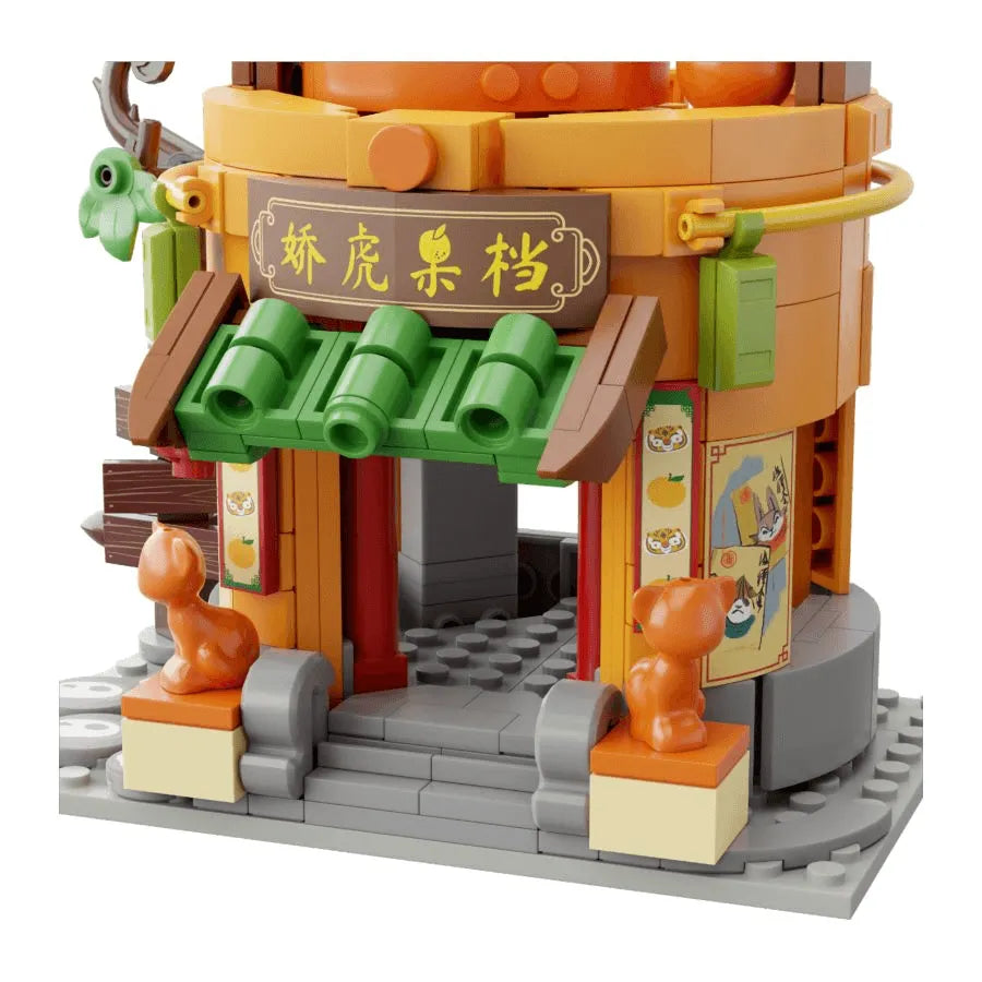 PSY86508 Kung Fu Panda - Tigress’ Fruit Shop Buildable Set (293pcs) - Pantasy - Titan Pop Culture