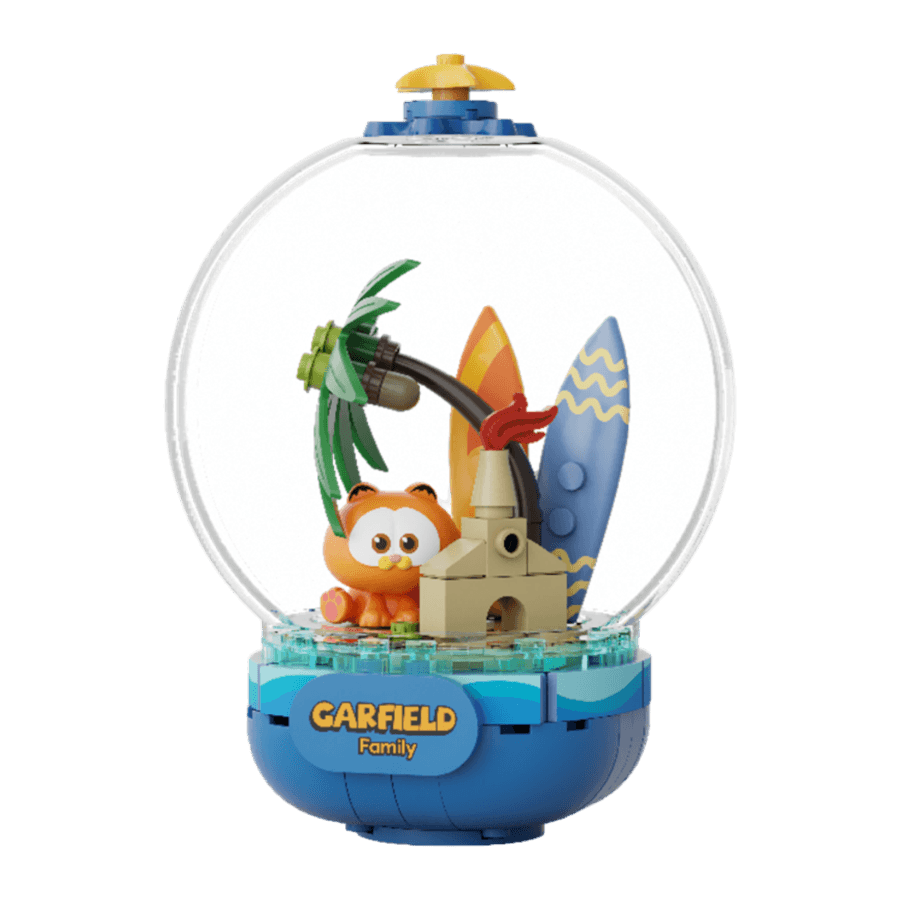 PSY86801 Garfield - Chill Island Crystal Ball Construction Set (99 pcs) - Pantasy - Titan Pop Culture