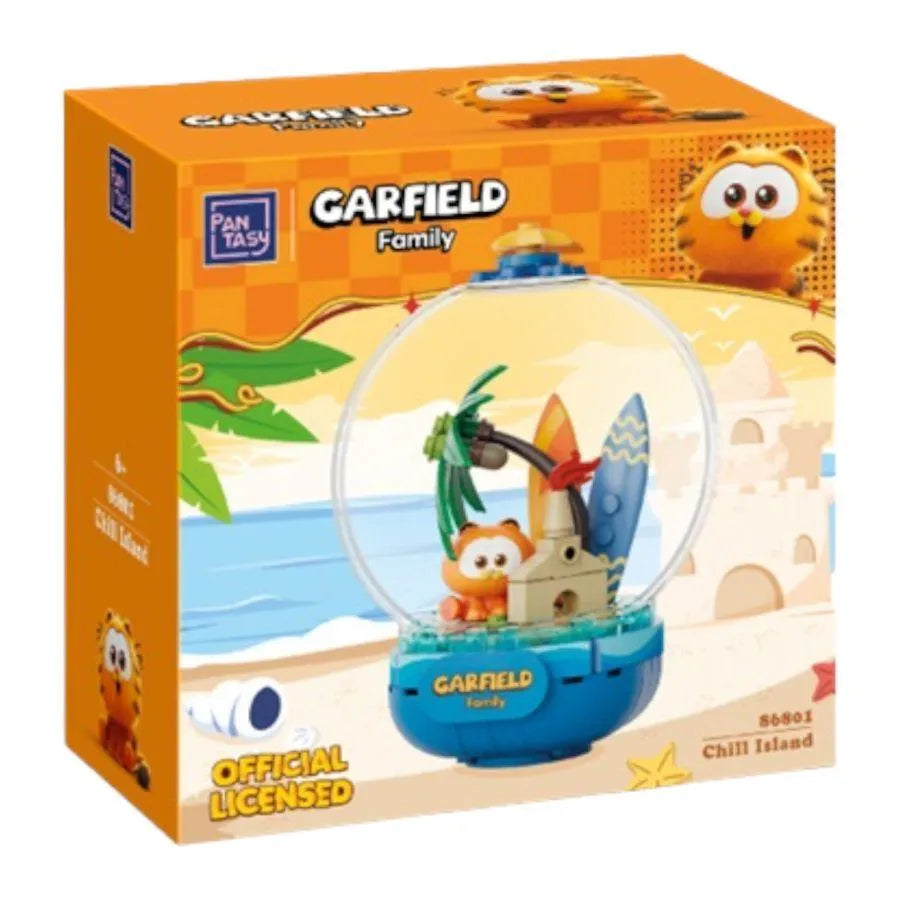 PSY86801 Garfield - Chill Island Crystal Ball Construction Set (99 pcs) - Pantasy - Titan Pop Culture