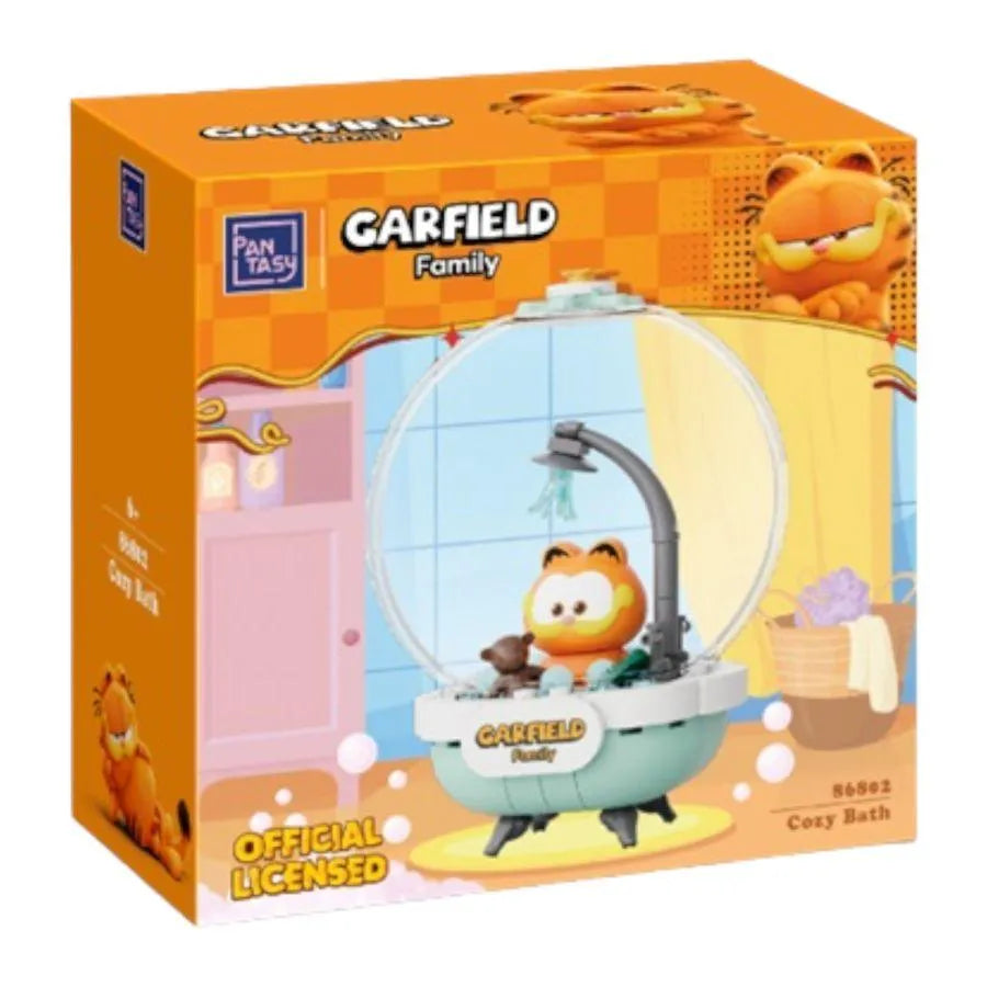 PSY86802 Garfield - Cozy Bath Crystal Ball Construction Set (140 pcs) - Pantasy - Titan Pop Culture