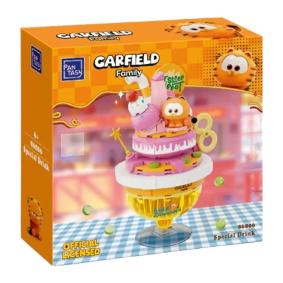 PSY86806 Garfield - Special Drink Construction Set (146 pcs) - Pantasy - Titan Pop Culture