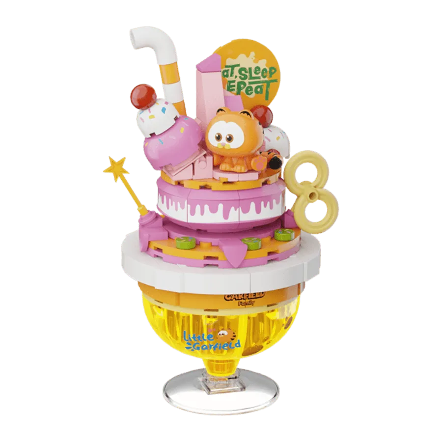 PSY86806 Garfield - Special Drink Construction Set (146 pcs) - Pantasy - Titan Pop Culture