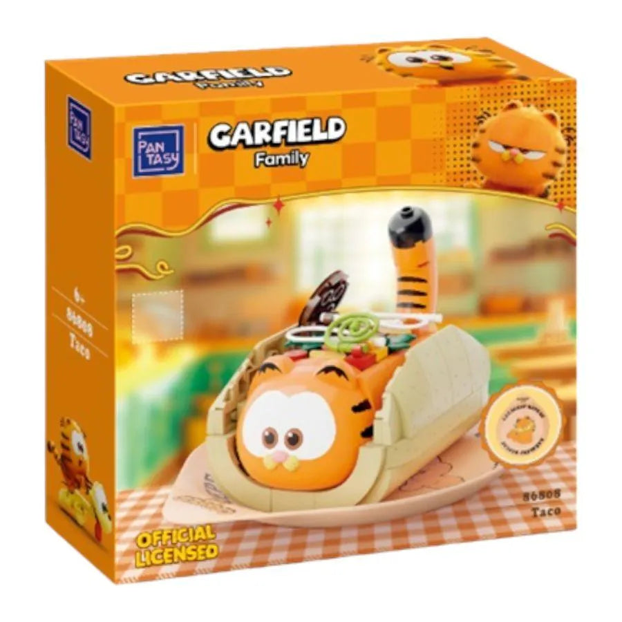 PSY86808 Garfield - Taco Construction Set (176 pcs) - Pantasy - Titan Pop Culture