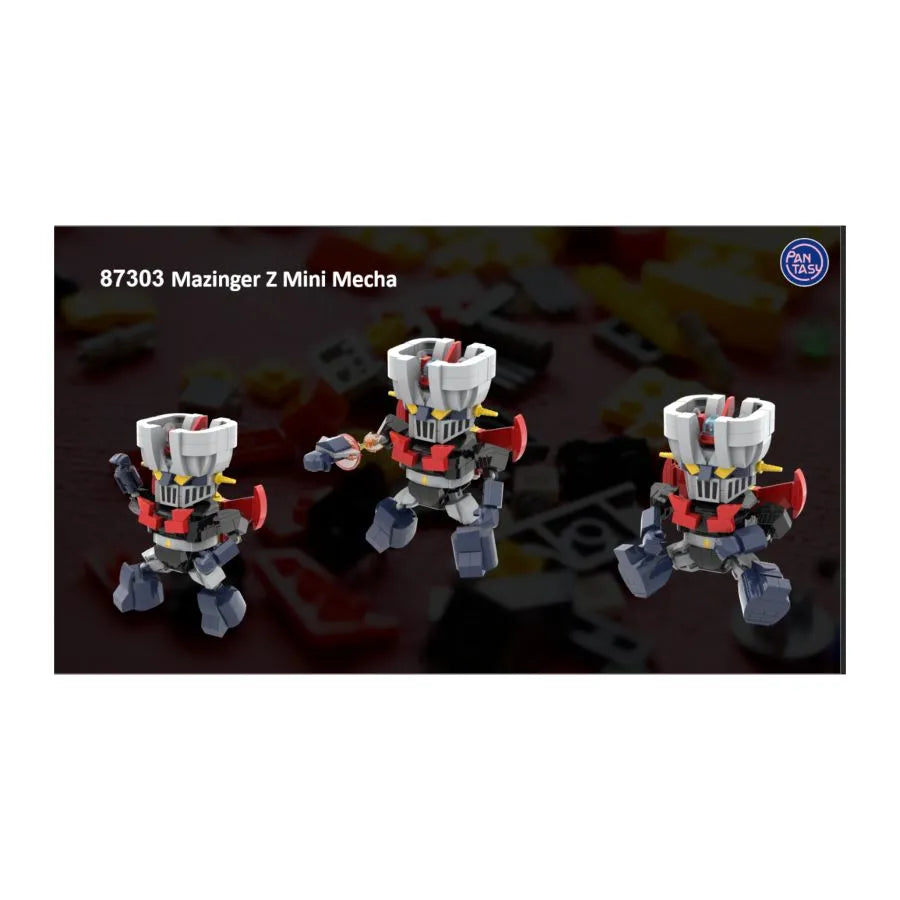 PSY87303 Mazinger Z - Mazinger Z Mini Mecha Construction Set (248 pc) - Pantasy - Titan Pop Culture