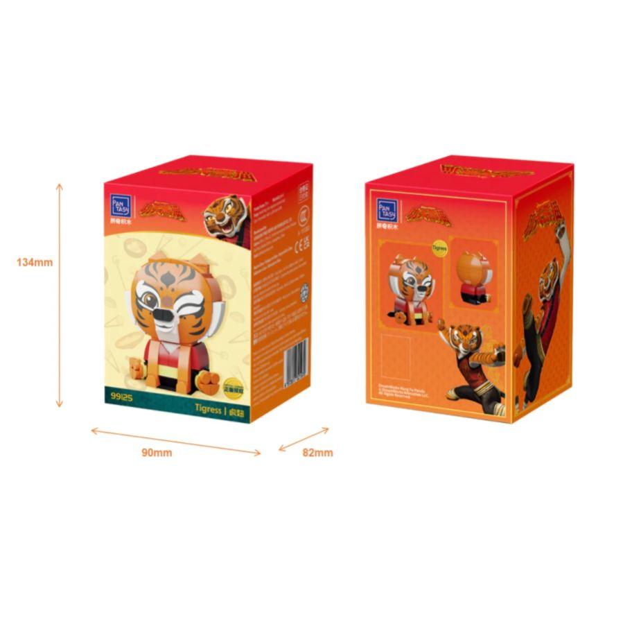 PSY99125 Kung Fu Panda - Tigress Sitting Baby Series Buildable Figure (138pcs) - Pantasy - Titan Pop Culture