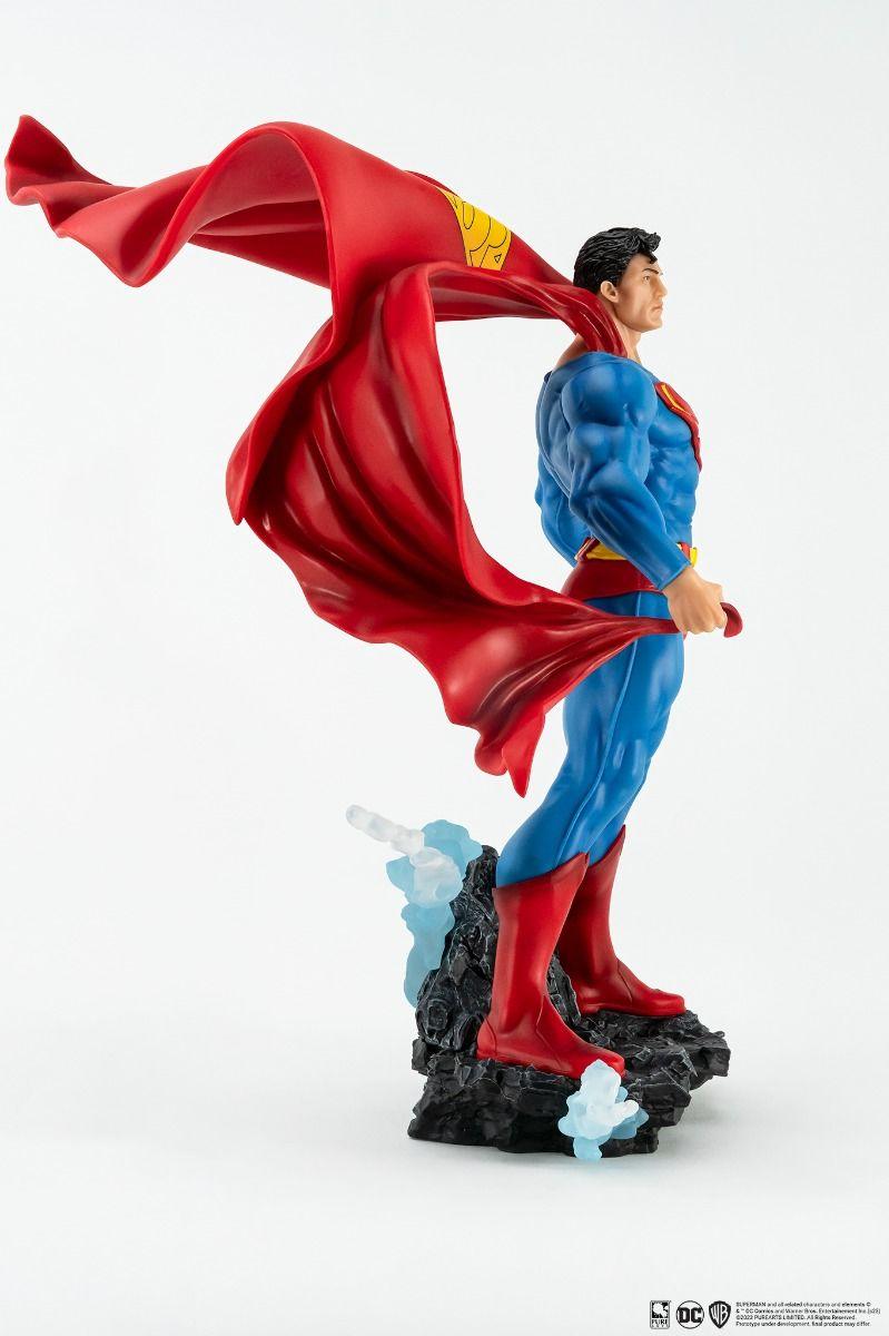 PURPA001SU Superman - Superman (John Byrne) PVC 1/8th Scale Classic Statue - Pure Arts - Titan Pop Culture