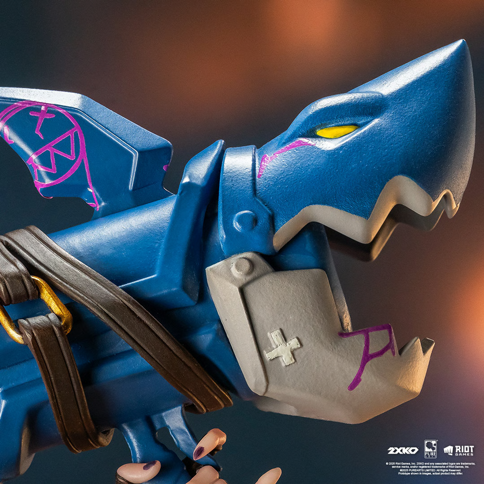 2XKO - Jinx & Warwick 1:10 Scale Diorama