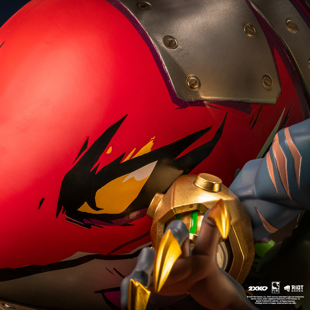 2XKO - Jinx & Warwick 1:10 Scale Diorama