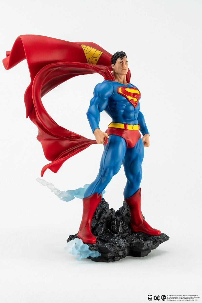 PURPA001SU Superman - Superman (John Byrne) PVC 1/8th Scale Classic Statue - Pure Arts - Titan Pop Culture