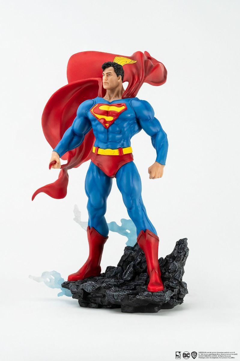 PURPA001SU Superman - Superman (John Byrne) PVC 1/8th Scale Classic Statue - Pure Arts - Titan Pop Culture