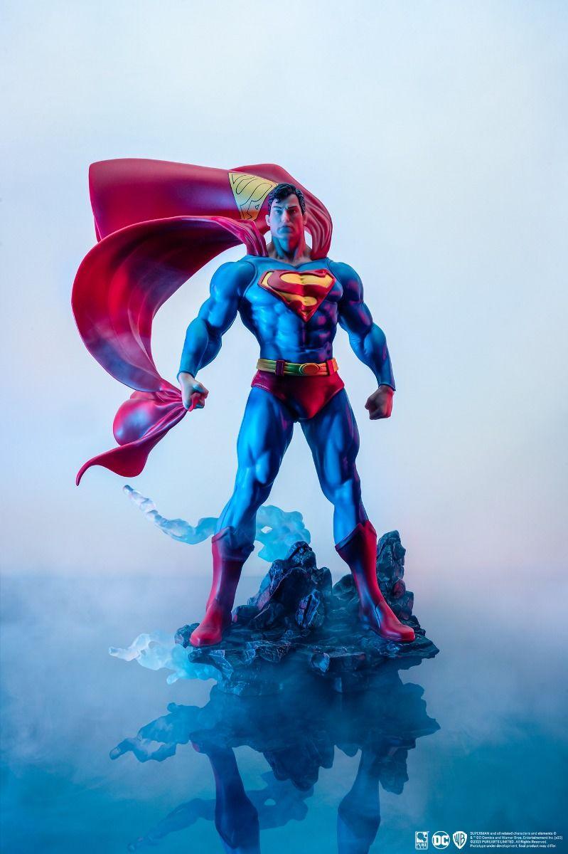 PURPA001SU Superman - Superman (John Byrne) PVC 1/8th Scale Classic Statue - Pure Arts - Titan Pop Culture