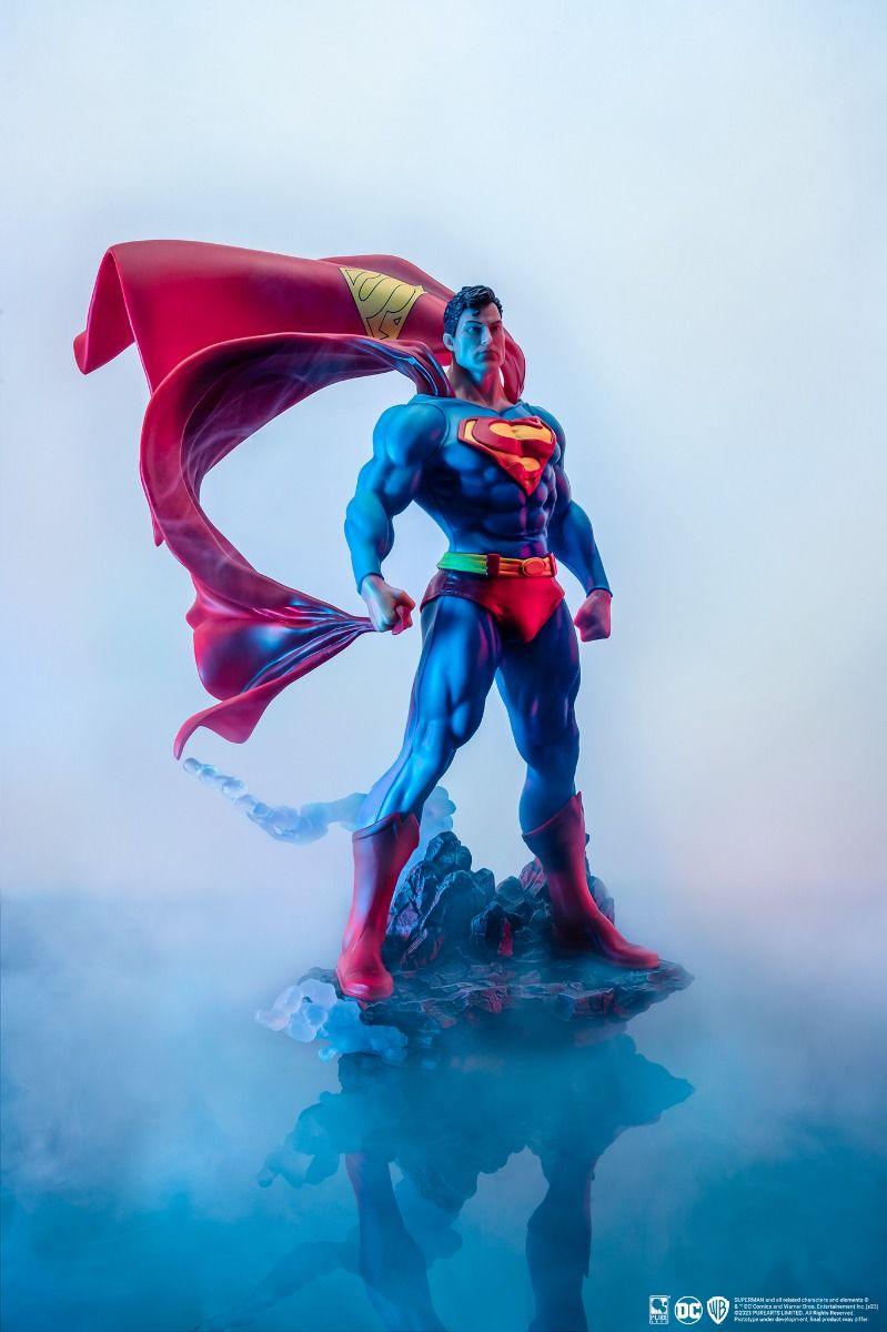 PURPA001SU Superman - Superman (John Byrne) PVC 1/8th Scale Classic Statue - Pure Arts - Titan Pop Culture