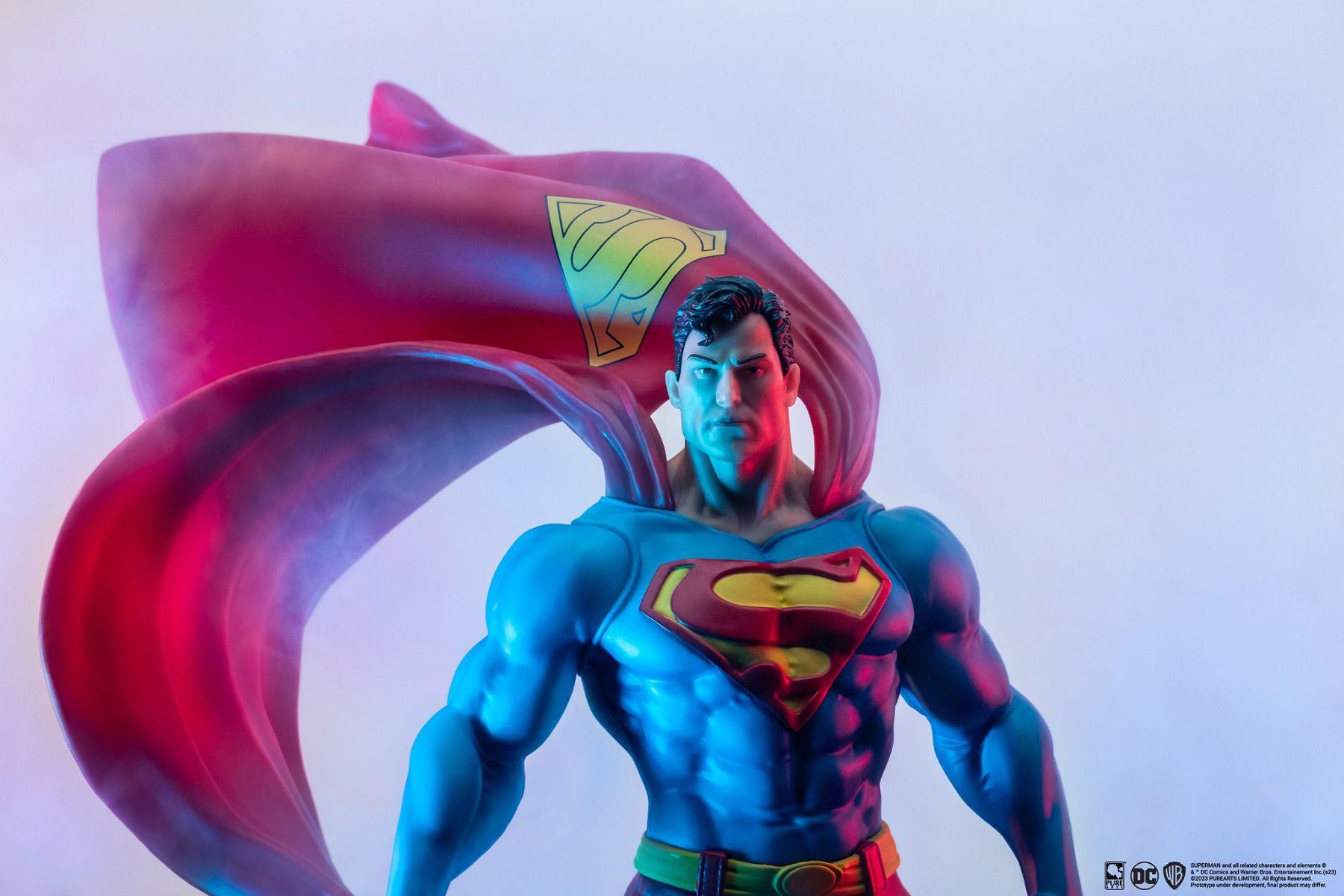 PURPA001SU Superman - Superman (John Byrne) PVC 1/8th Scale Classic Statue - Pure Arts - Titan Pop Culture