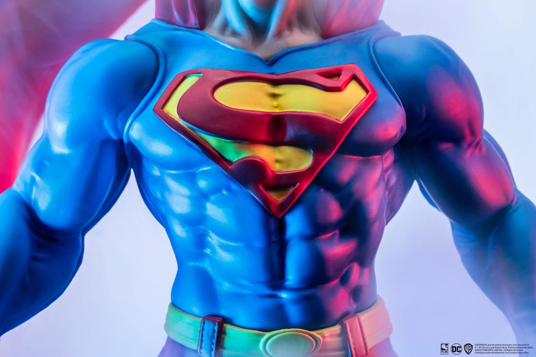 PURPA001SU Superman - Superman (John Byrne) PVC 1/8th Scale Classic Statue - Pure Arts - Titan Pop Culture