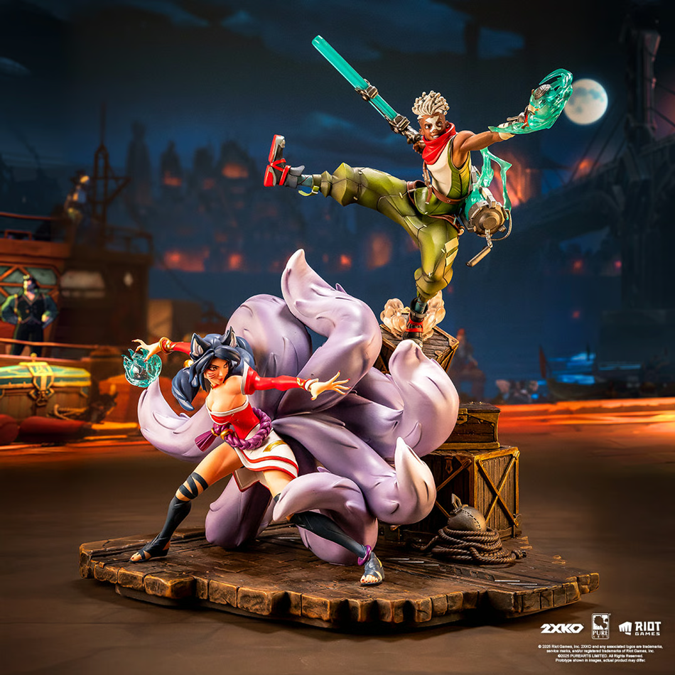 2XKO - Ekko & Ahri 1:10 Scale Diorama