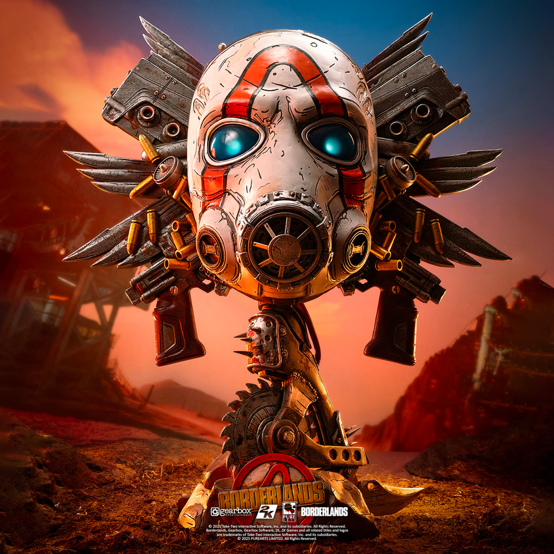 Borderlands - Psycho Bandit 1:1 Scale Art Mask
