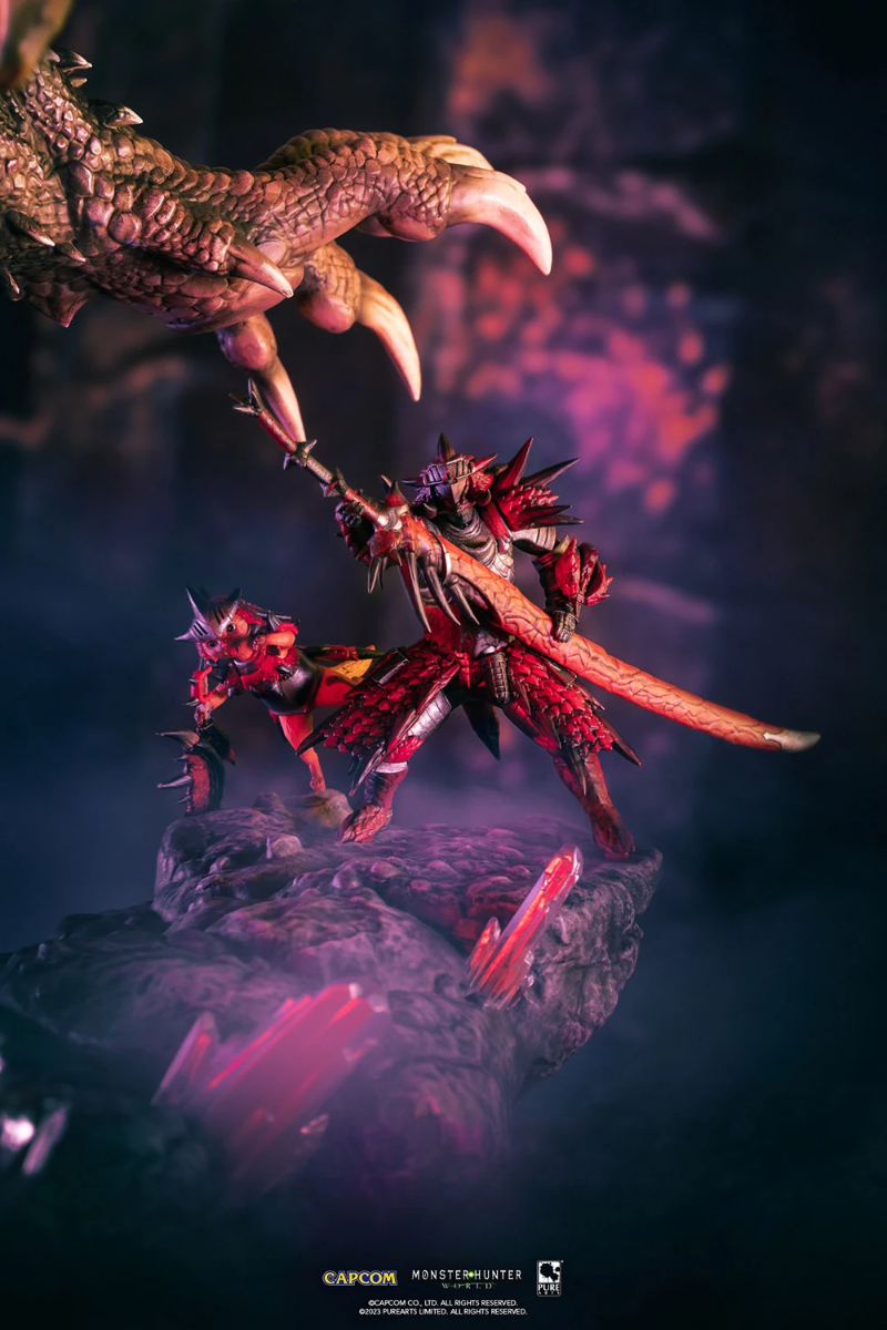 PURPA003MH Monster Hunter World - Nergigante Statue - Pure Arts - Titan Pop Culture