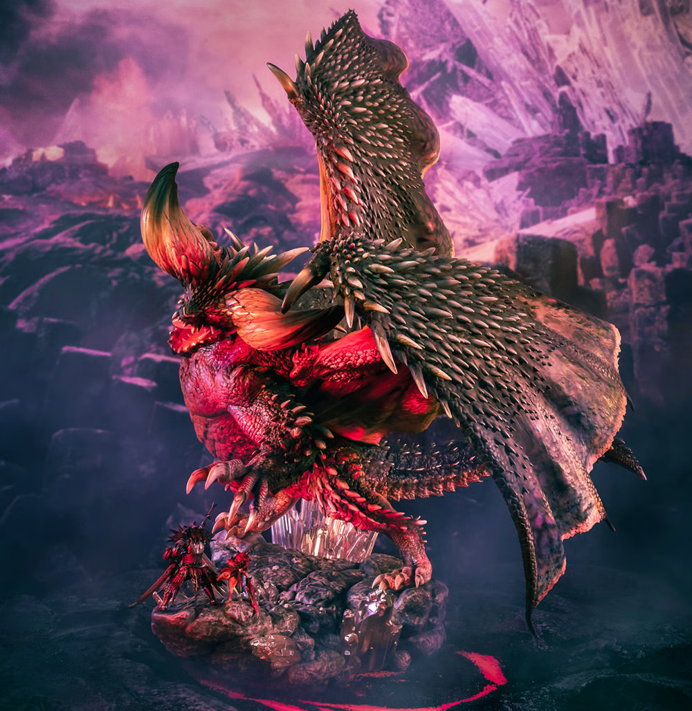 PURPA003MH Monster Hunter World - Nergigante Statue - Pure Arts - Titan Pop Culture