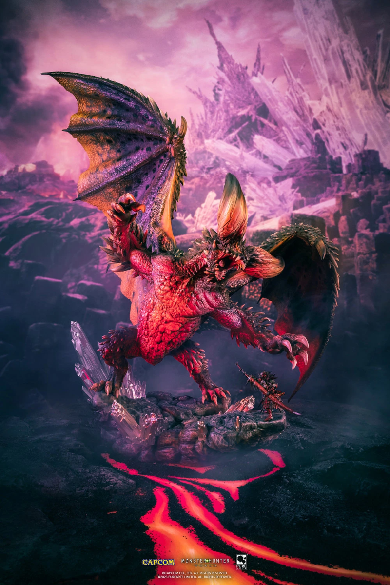 PURPA003MH Monster Hunter World - Nergigante Statue - Pure Arts - Titan Pop Culture