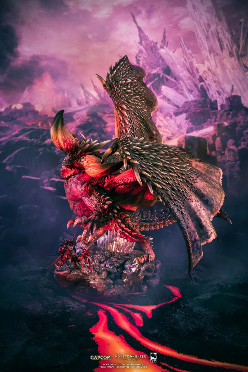 PURPA003MH Monster Hunter World - Nergigante Statue - Pure Arts - Titan Pop Culture