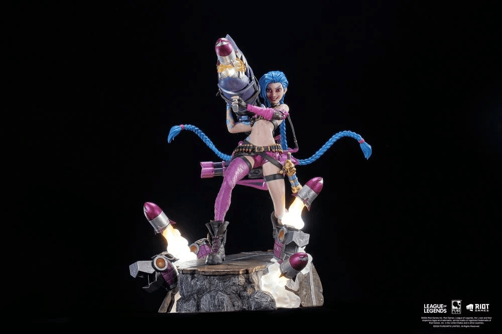 PURPA007LOL League of Legends - Jinx 1:6 Scale Statue - Pure Arts - Titan Pop Culture