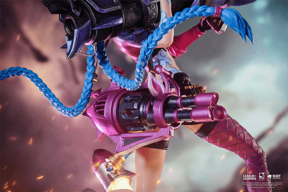 PURPA007LOL League of Legends - Jinx 1:6 Scale Statue - Pure Arts - Titan Pop Culture