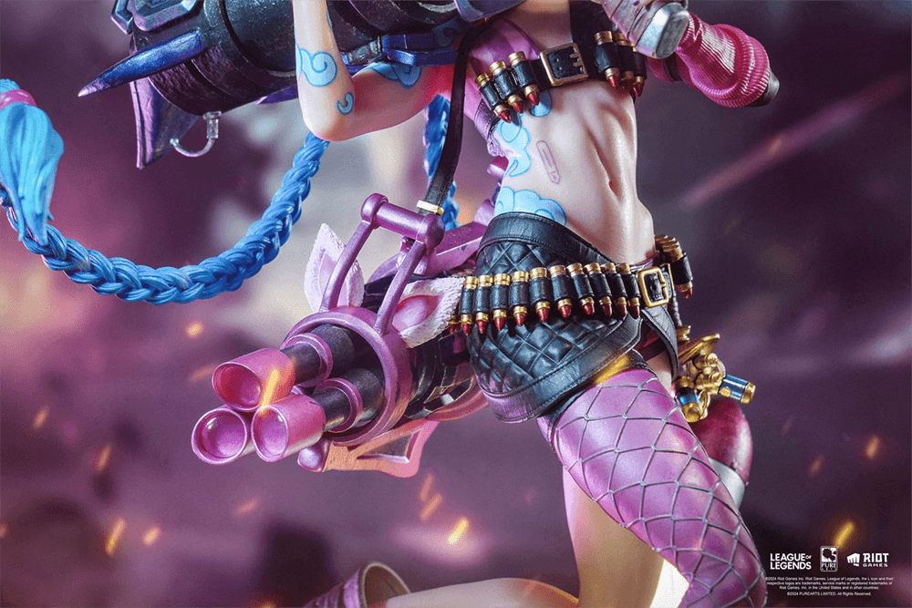 PURPA007LOL League of Legends - Jinx 1:6 Scale Statue - Pure Arts - Titan Pop Culture