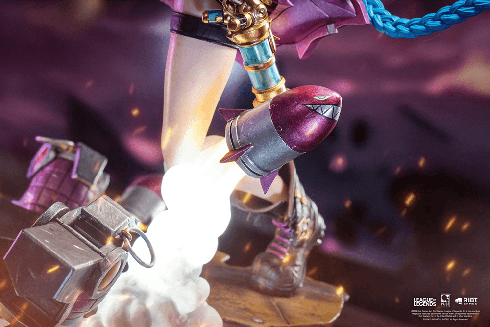 PURPA007LOL League of Legends - Jinx 1:6 Scale Statue - Pure Arts - Titan Pop Culture