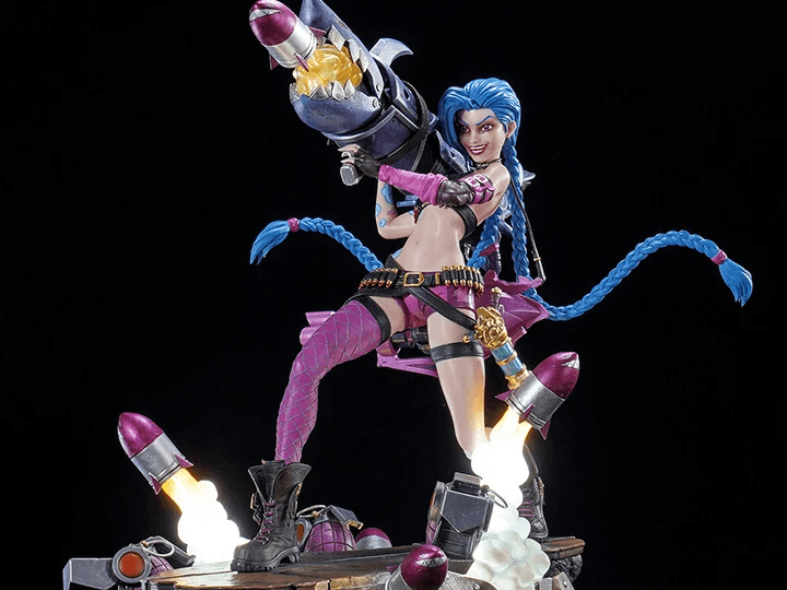 PURPA007LOL League of Legends - Jinx 1:6 Scale Statue - Pure Arts - Titan Pop Culture