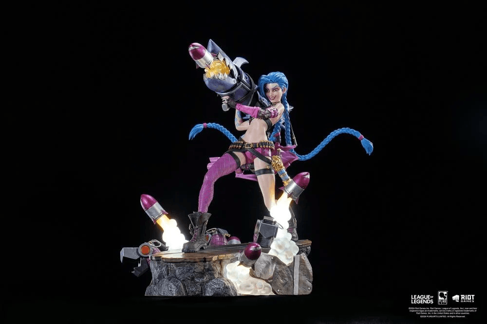 PURPA007LOL League of Legends - Jinx 1:6 Scale Statue - Pure Arts - Titan Pop Culture