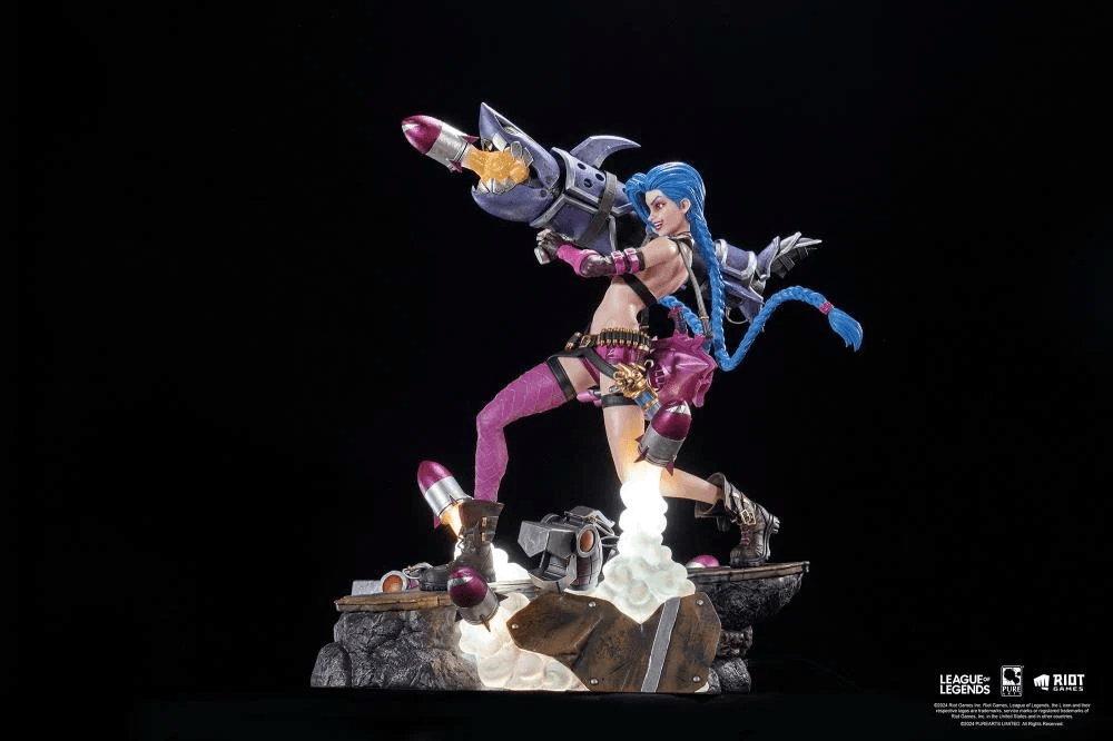 PURPA007LOL League of Legends - Jinx 1:6 Scale Statue - Pure Arts - Titan Pop Culture