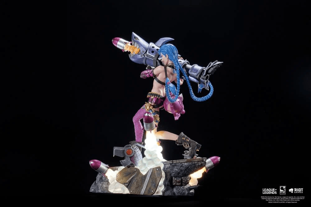 PURPA007LOL League of Legends - Jinx 1:6 Scale Statue - Pure Arts - Titan Pop Culture