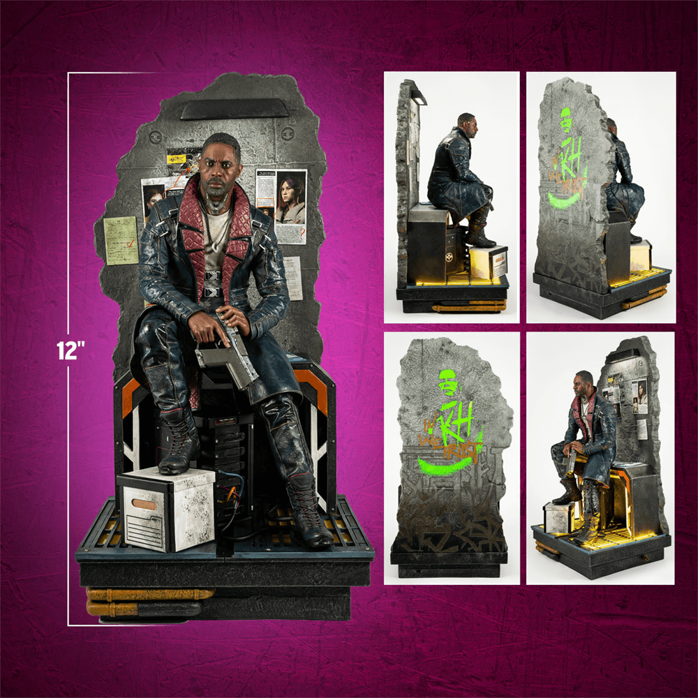 PURPA009CP Cyberpunk 2077 - Solomon Reed 1:4 Statue - Pure Arts - Titan Pop Culture