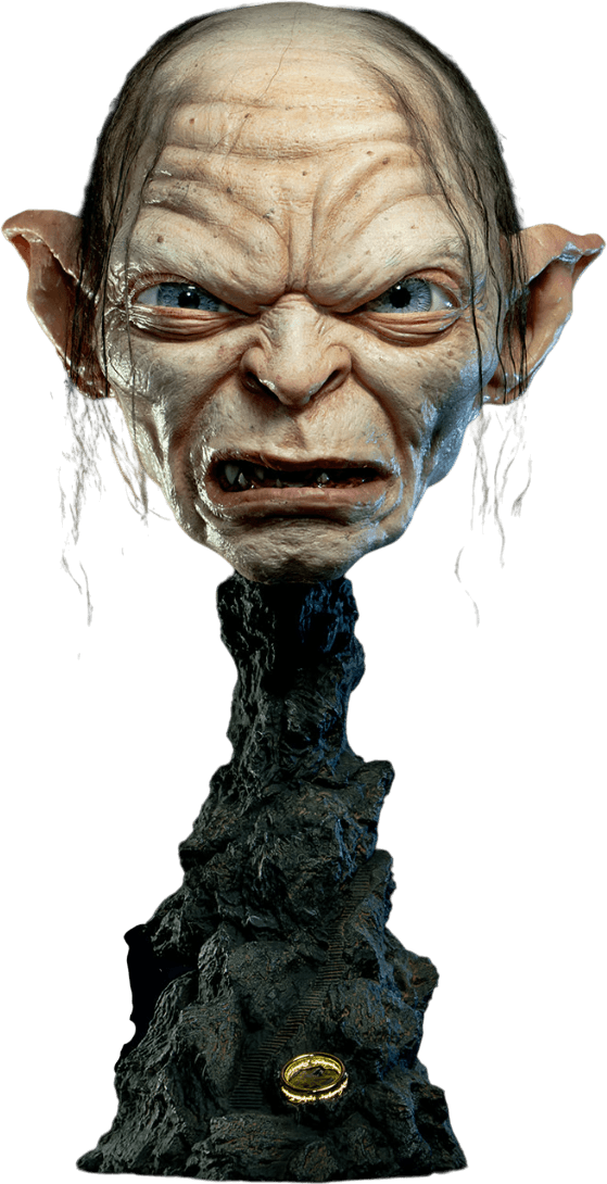 PURPA009LR The Lord of the Rings - Gollum 1:1 Scale Art Mask - Pure Arts - Titan Pop Culture