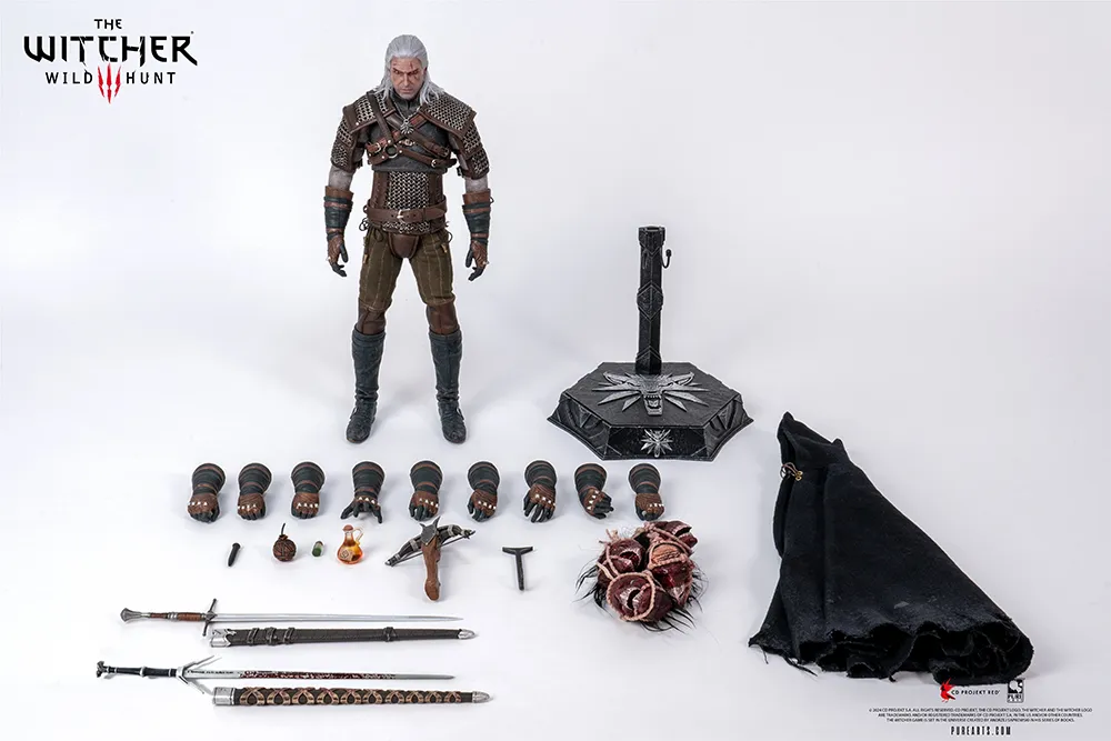 PURPA010TW The Witcher 3 - Geralt of Rivia 1:6 Scale Articulated Figure - Pure Arts - Titan Pop Culture